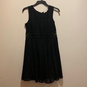 Adam Levin Black Lace Dress Size S